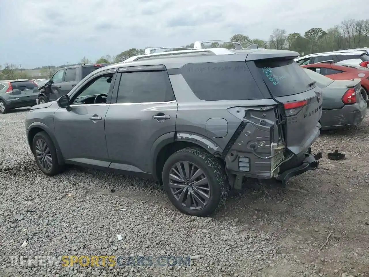 2 Photograph of a damaged car 5N1DR3CD9PC242491 NISSAN PATHFINDER 2023