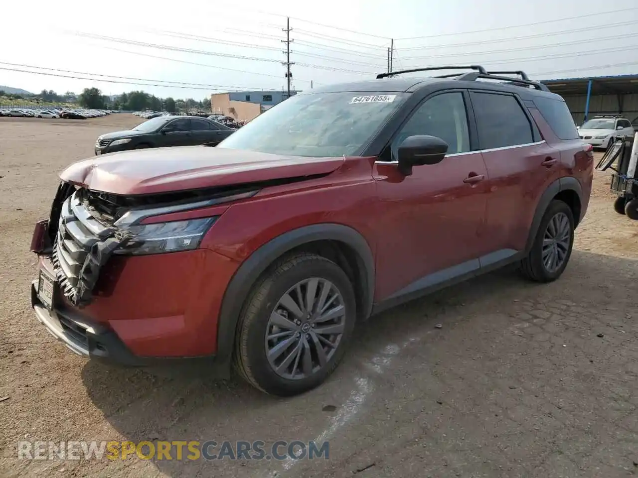 1 Photograph of a damaged car 5N1DR3CD9PC258206 NISSAN PATHFINDER 2023