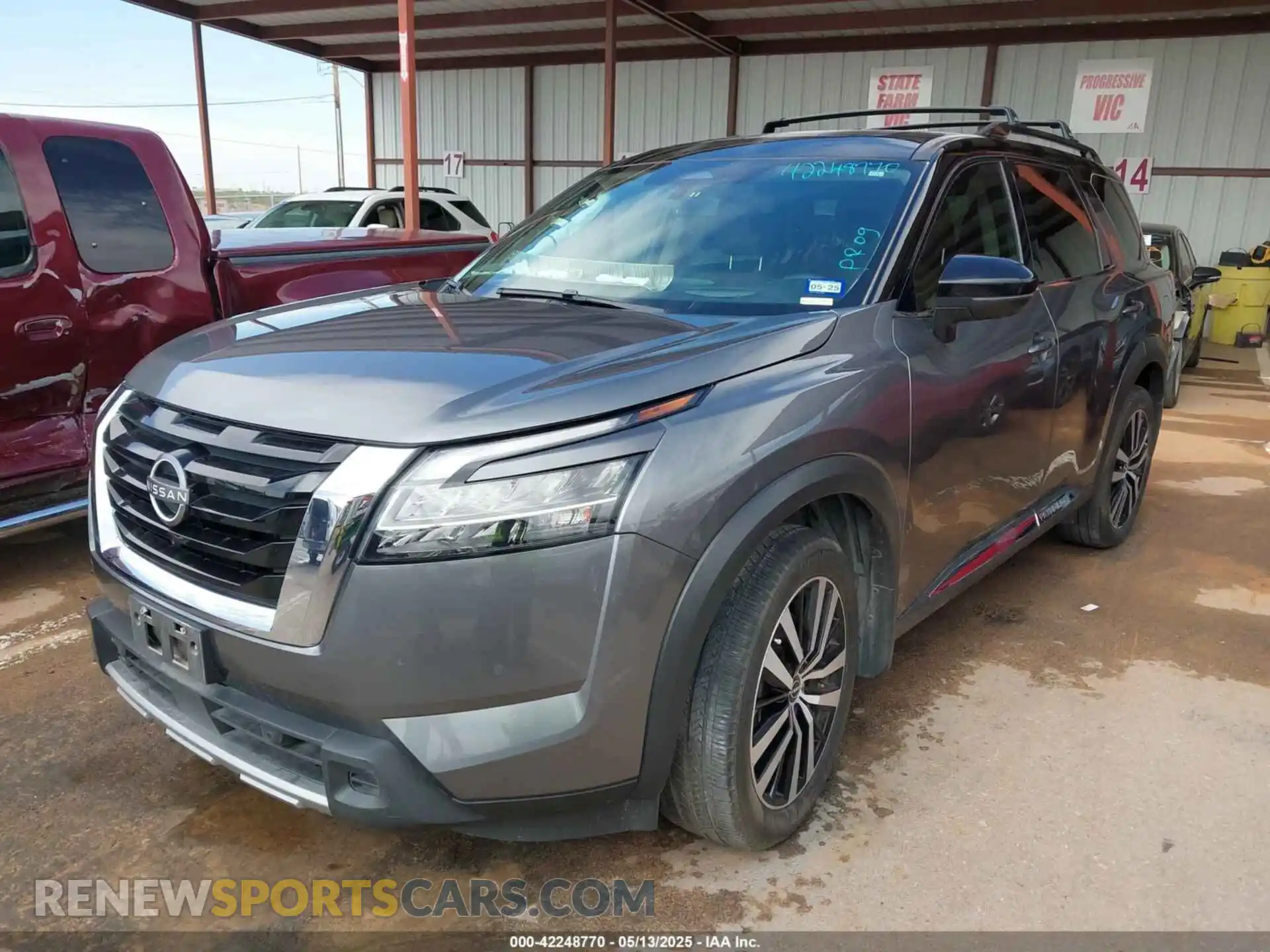 2 Photograph of a damaged car 5N1DR3DG2PC250280 NISSAN PATHFINDER 2023