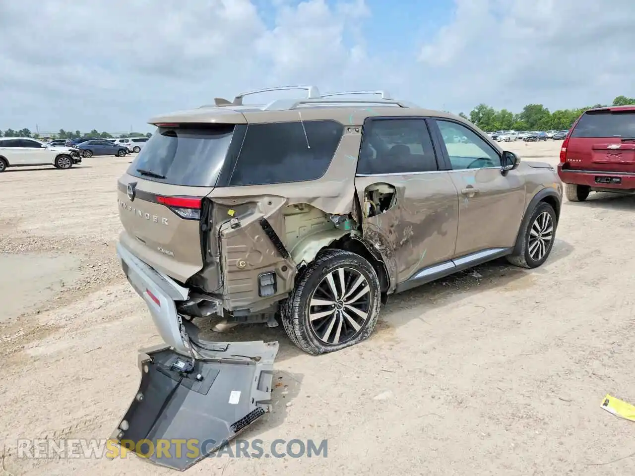 3 Фотография поврежденного автомобиля 5N1DR3DH4PC238656 NISSAN PATHFINDER 2023