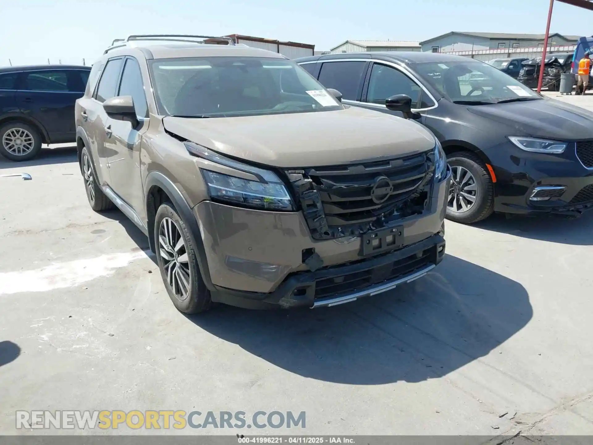 1 Photograph of a damaged car 5N1DR3DH5PC261041 NISSAN PATHFINDER 2023