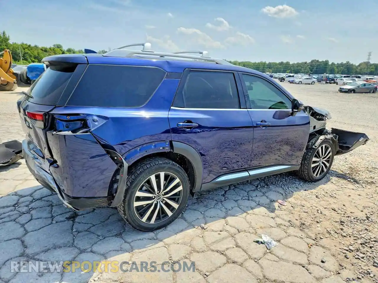 3 Photograph of a damaged car 5N1DR3DH6PC223348 NISSAN PATHFINDER 2023