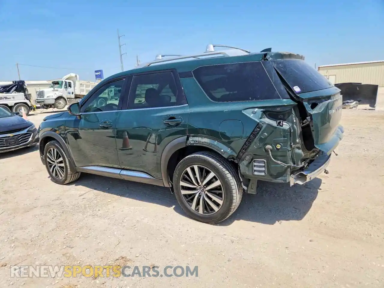 2 Photograph of a damaged car 5N1DR3DK0PC221994 NISSAN PATHFINDER 2023