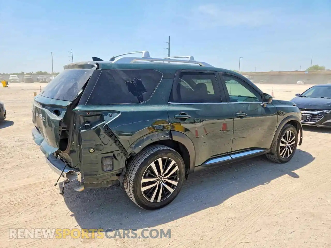 3 Photograph of a damaged car 5N1DR3DK0PC221994 NISSAN PATHFINDER 2023