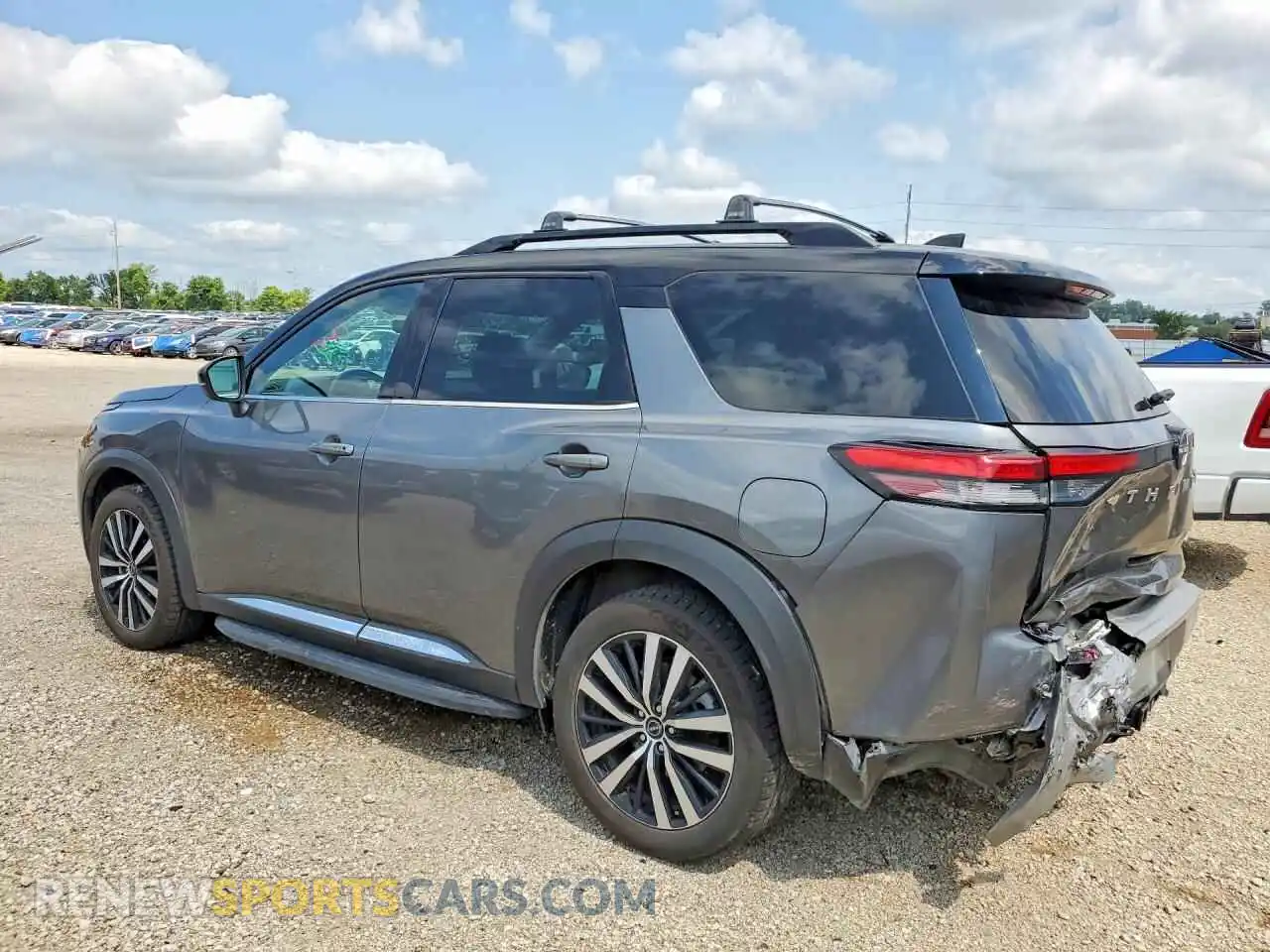 2 fotografías del automóvil dañado 5N1DR3DK0PC223700 NISSAN PATHFINDER 2023