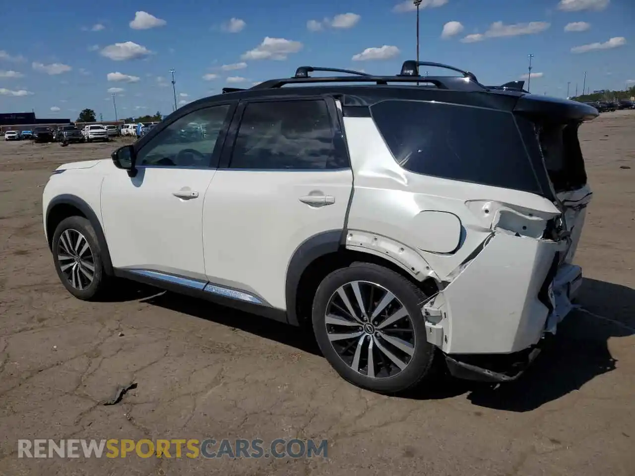 2 Photograph of a damaged car 5N1DR3DK2PC203657 NISSAN PATHFINDER 2023