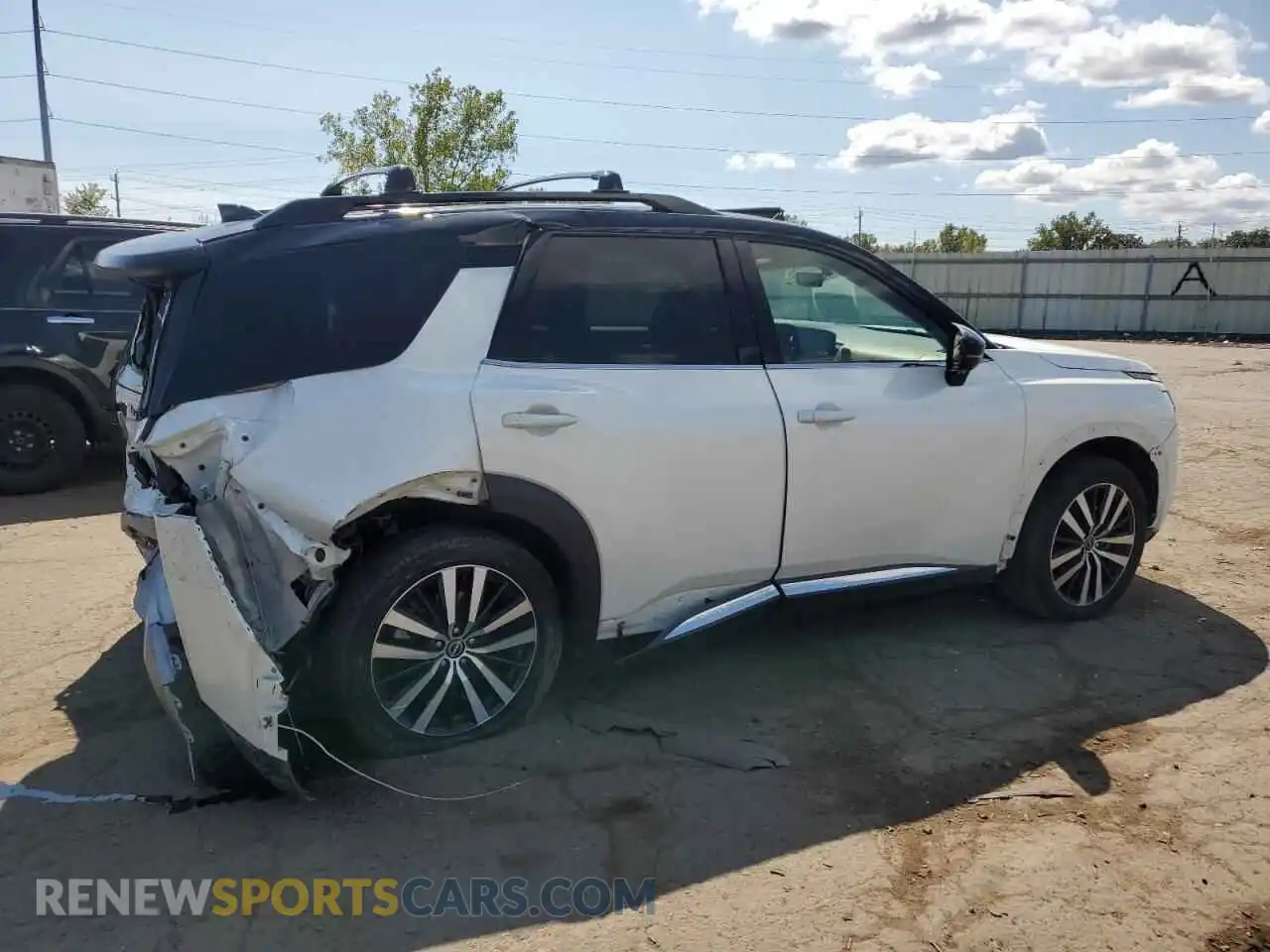 3 Photograph of a damaged car 5N1DR3DK2PC203657 NISSAN PATHFINDER 2023