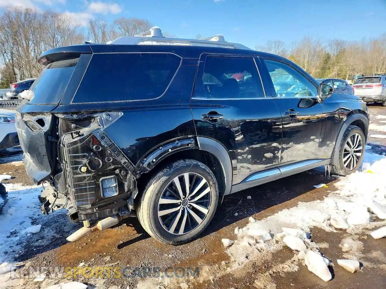 3 Photograph of a damaged car 5N1DR3DK5PC268356 NISSAN PATHFINDER 2023