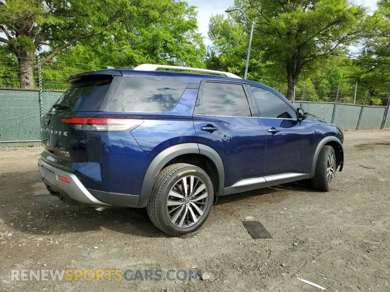 3 Photograph of a damaged car 5N1DR3DK8PC219345 NISSAN PATHFINDER 2023