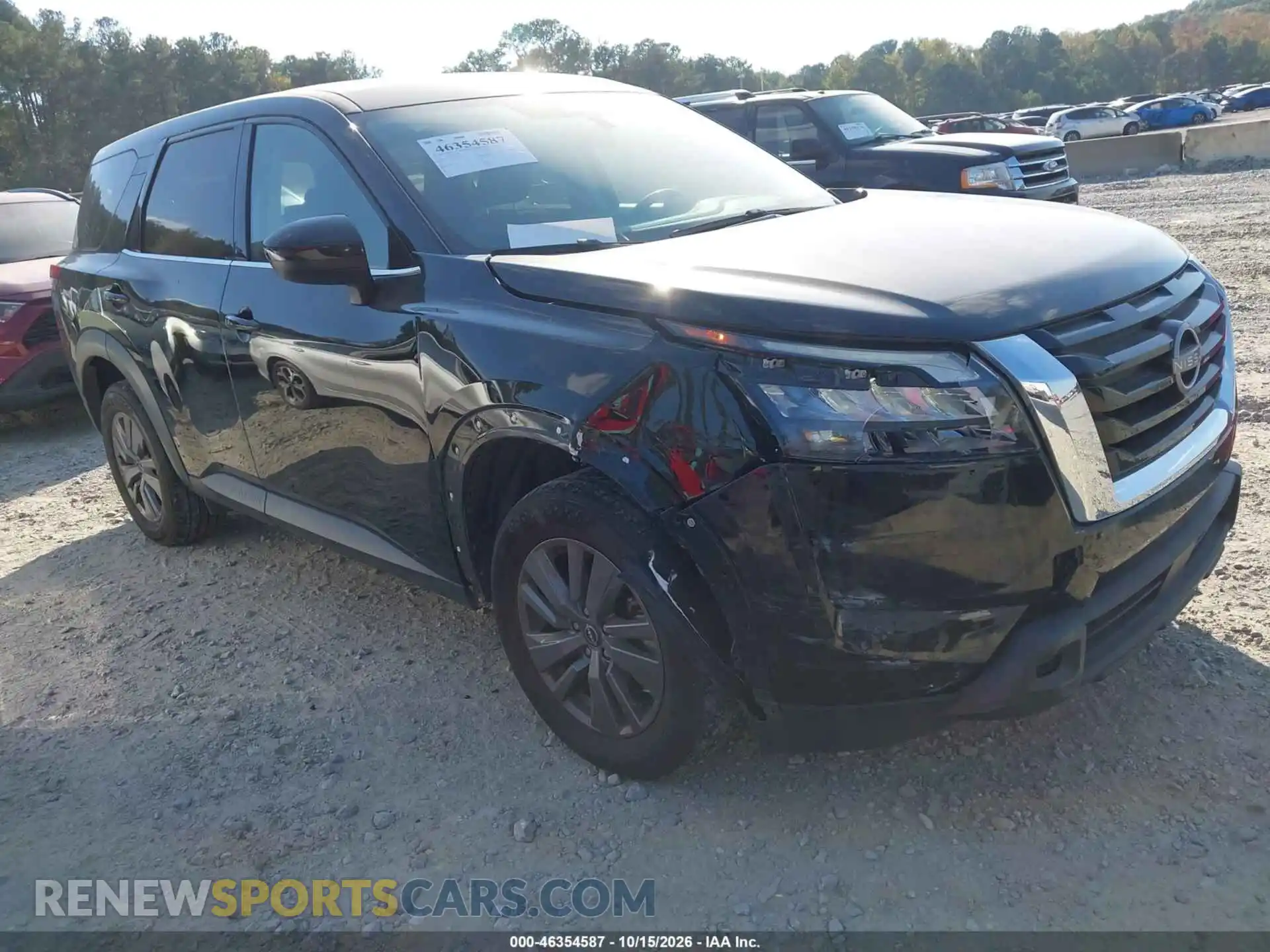 1 Photograph of a damaged car 5N1DR3AA6RC297332 NISSAN PATHFINDER 2024