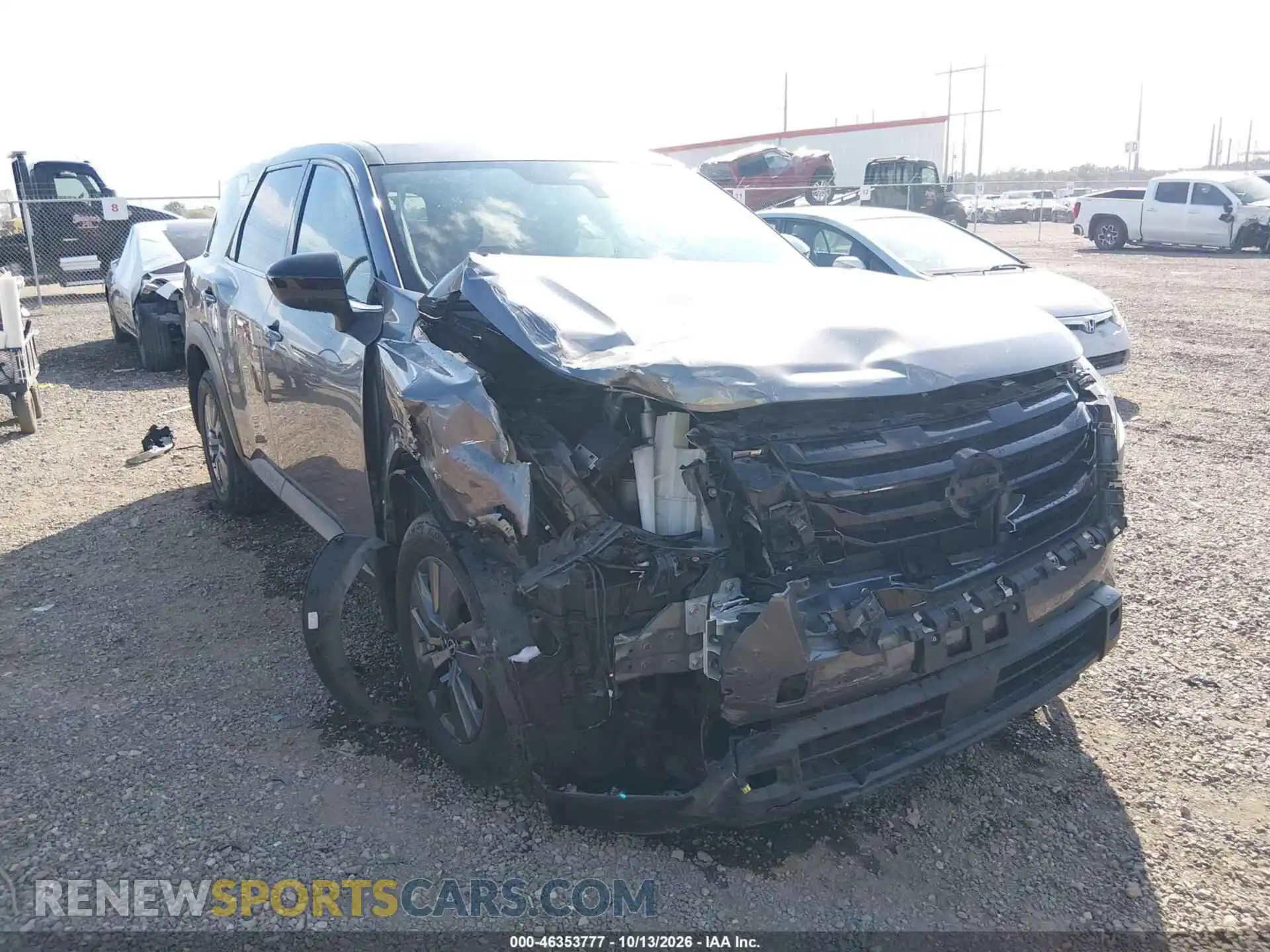 1 Photograph of a damaged car 5N1DR3AA7RC257003 NISSAN PATHFINDER 2024