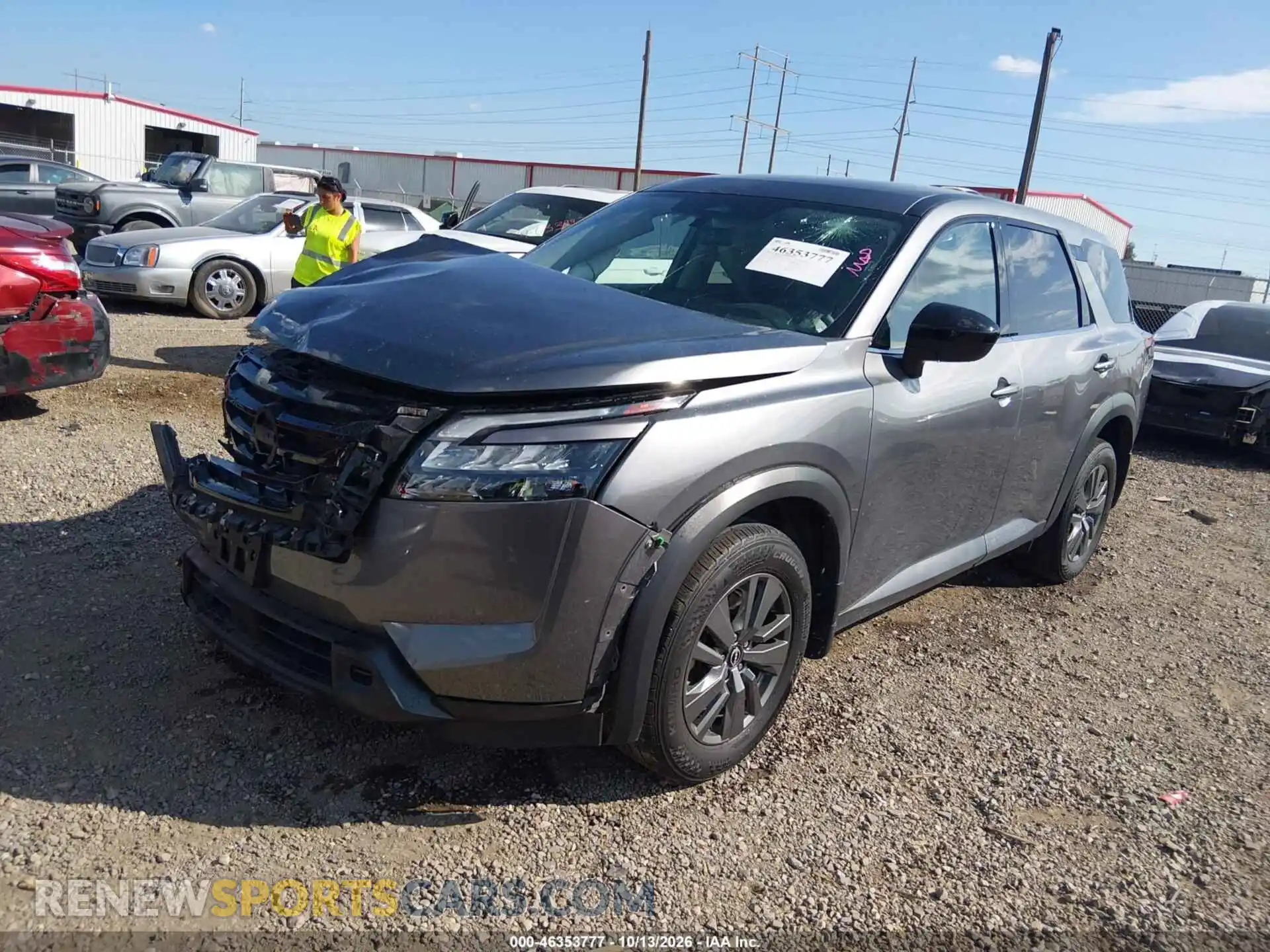 2 Photograph of a damaged car 5N1DR3AA7RC257003 NISSAN PATHFINDER 2024