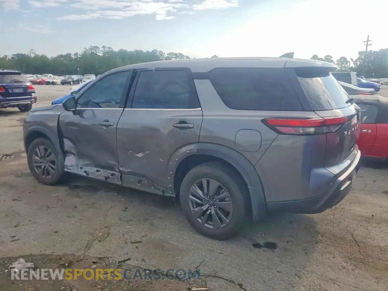 2 Photograph of a damaged car 5N1DR3AC2RC243012 NISSAN PATHFINDER 2024