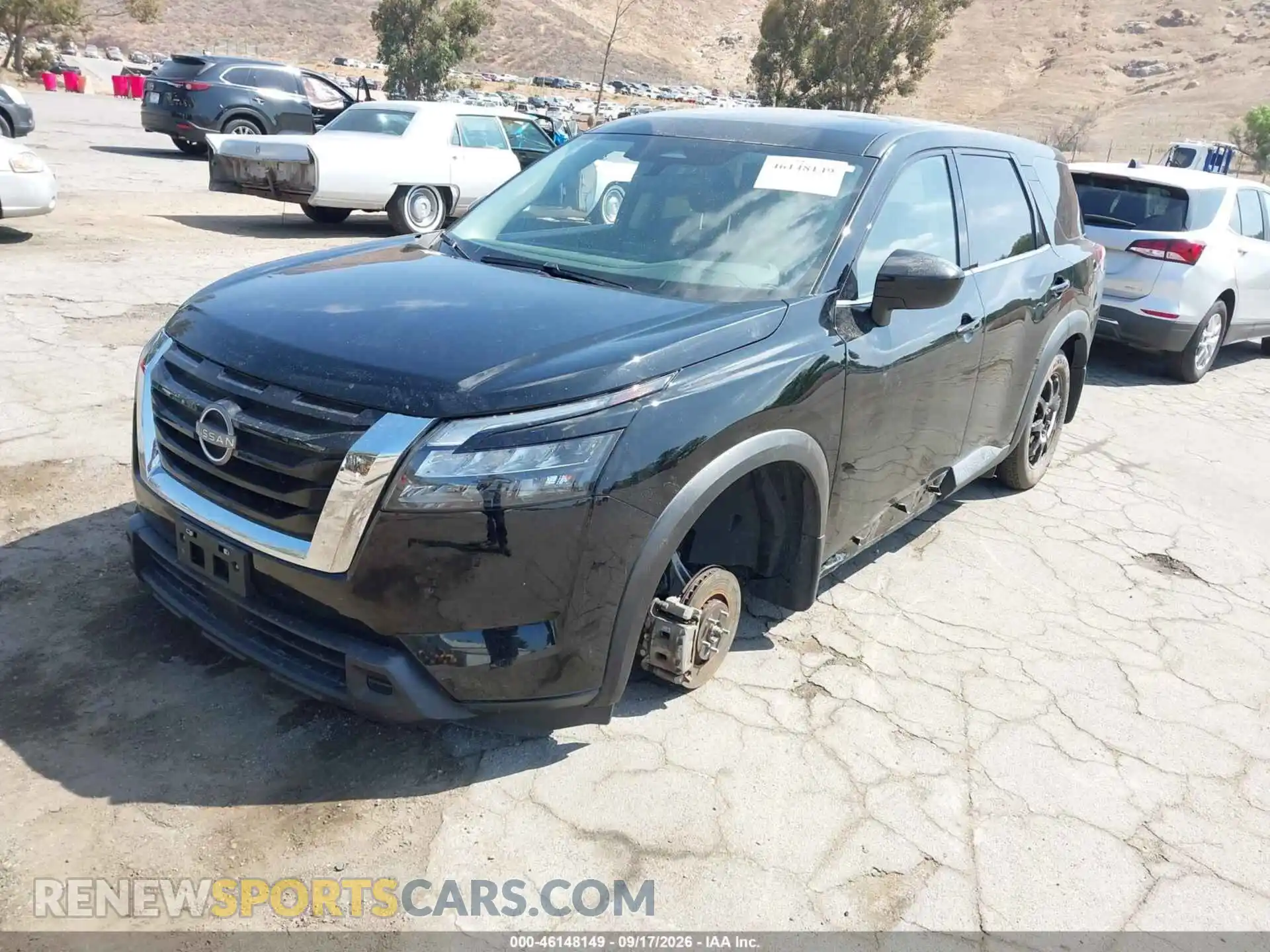 2 Photograph of a damaged car 5N1DR3AC5RC289286 NISSAN PATHFINDER 2024