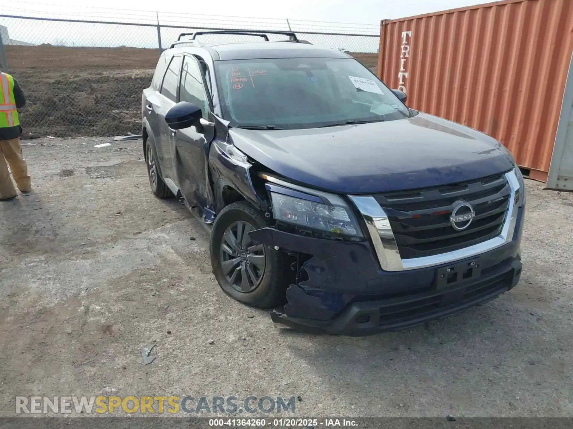 1 Photograph of a damaged car 5N1DR3BA3RC201851 NISSAN PATHFINDER 2024