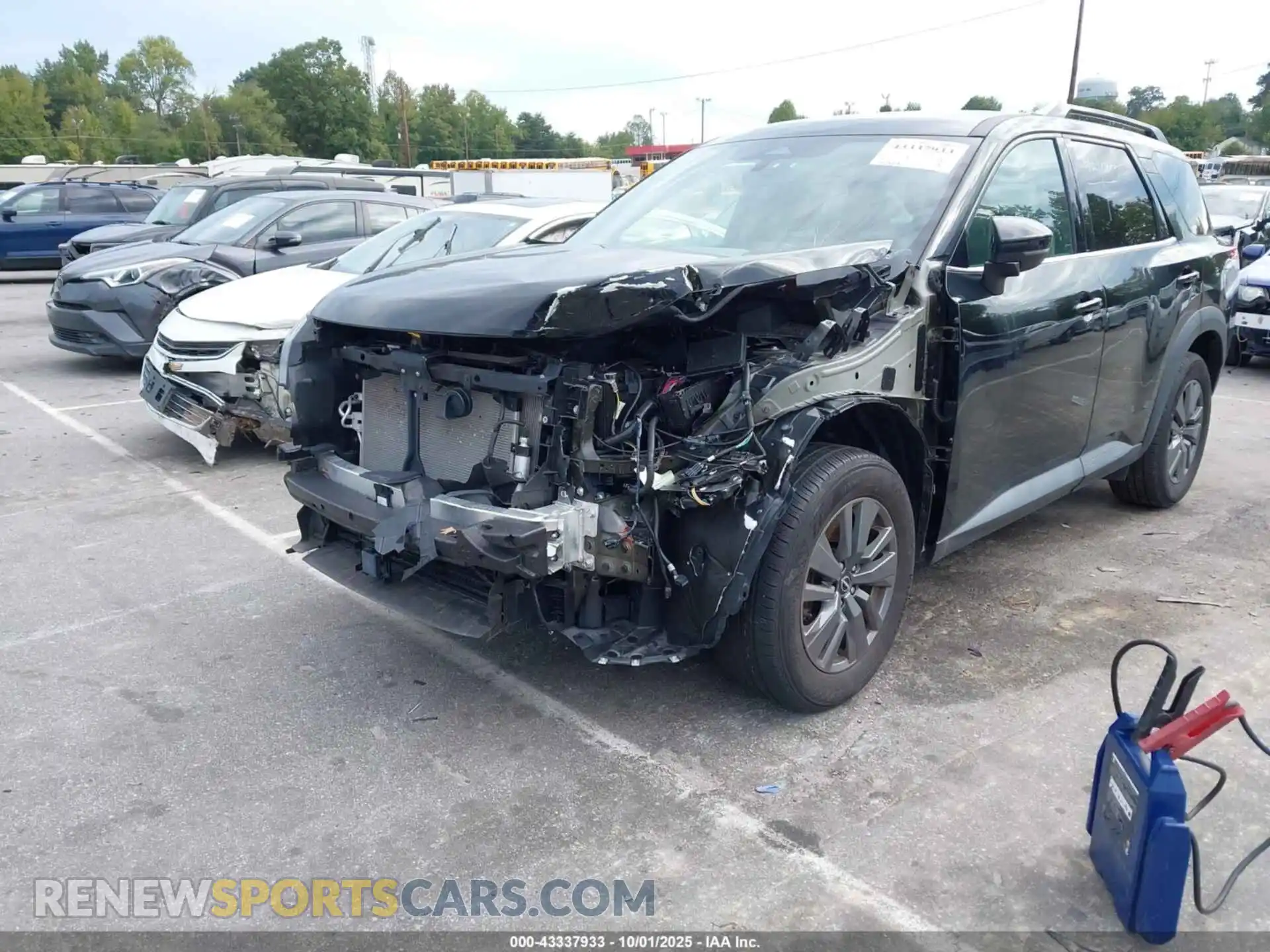 2 fotografías del automóvil dañado 5N1DR3BA4RC258981 NISSAN PATHFINDER 2024