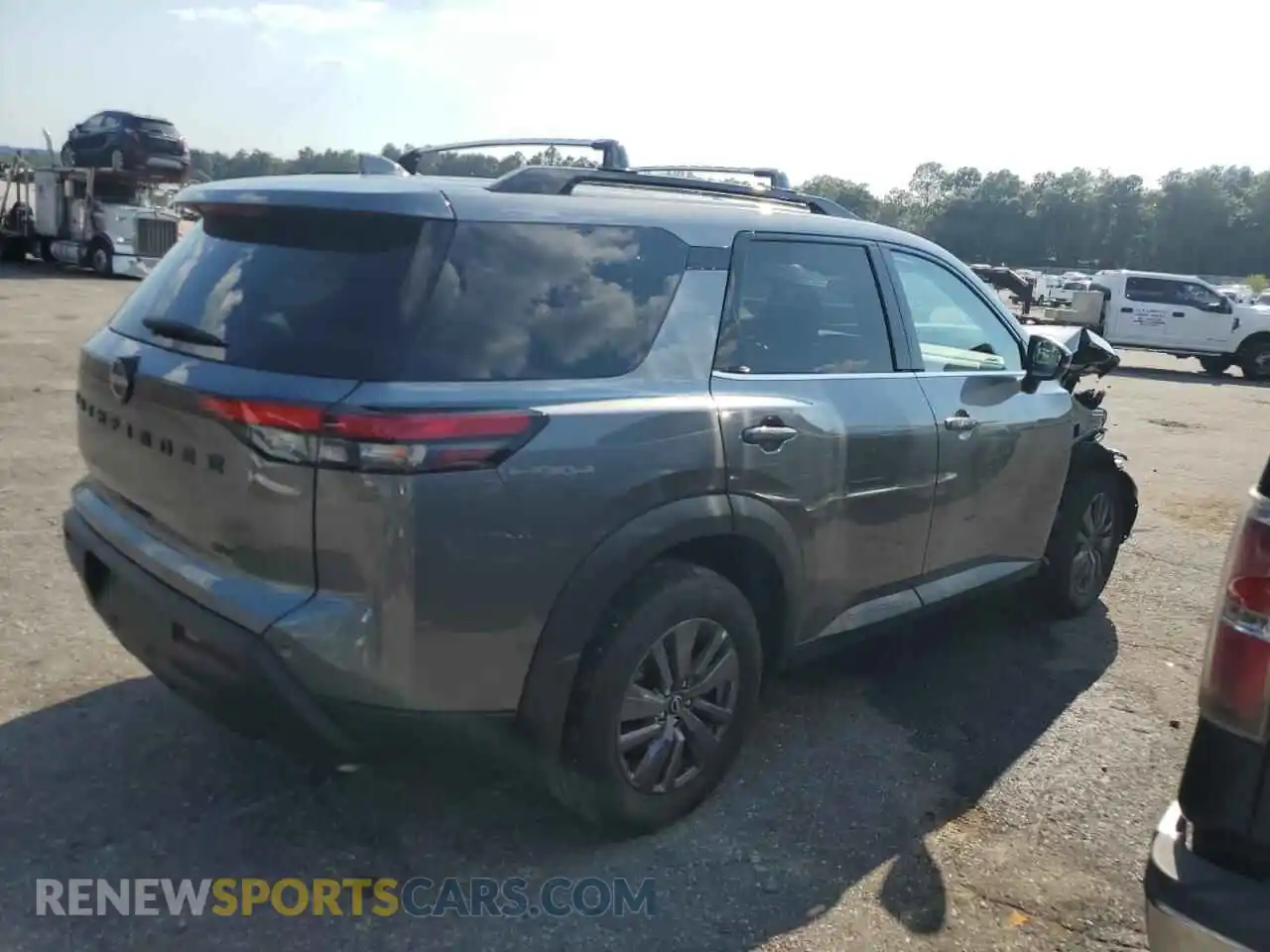 3 Photograph of a damaged car 5N1DR3BA9RC297422 NISSAN PATHFINDER 2024