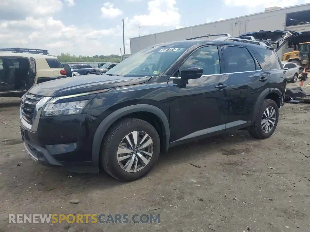 1 Photograph of a damaged car 5N1DR3CC0RC208188 NISSAN PATHFINDER 2024
