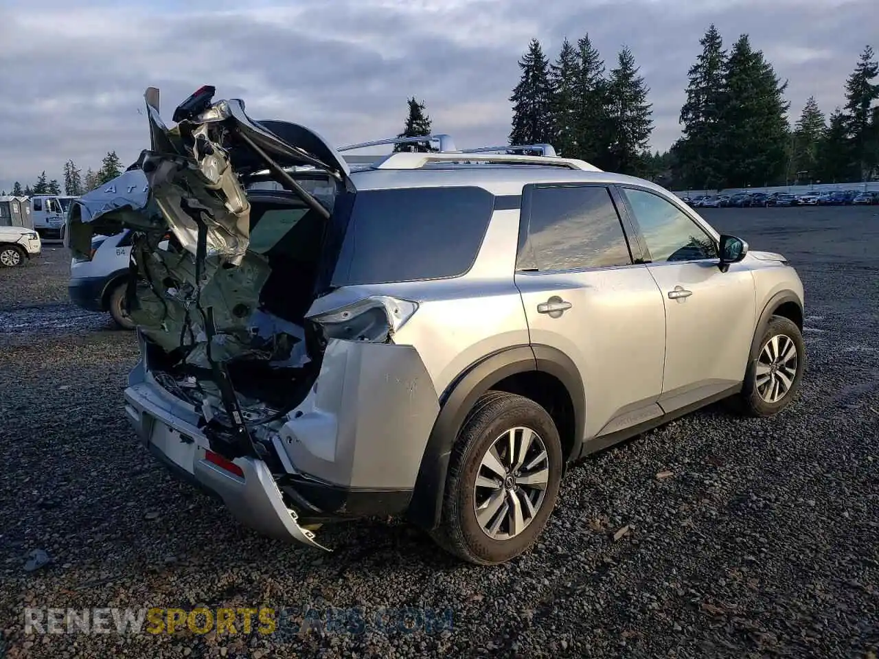 3 Photograph of a damaged car 5N1DR3CC2RC224201 NISSAN PATHFINDER 2024