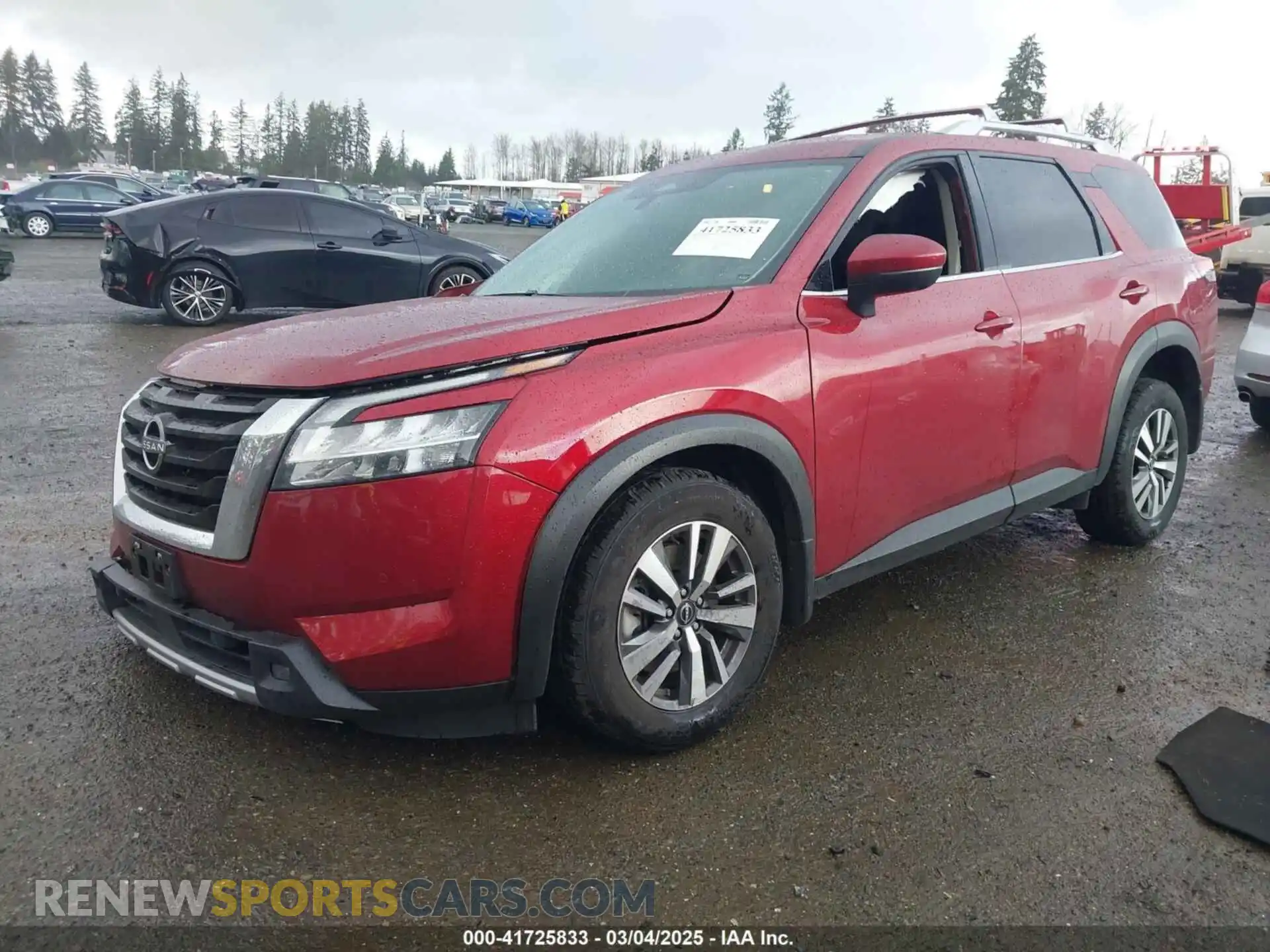 2 Photograph of a damaged car 5N1DR3CC6RC236545 NISSAN PATHFINDER 2024