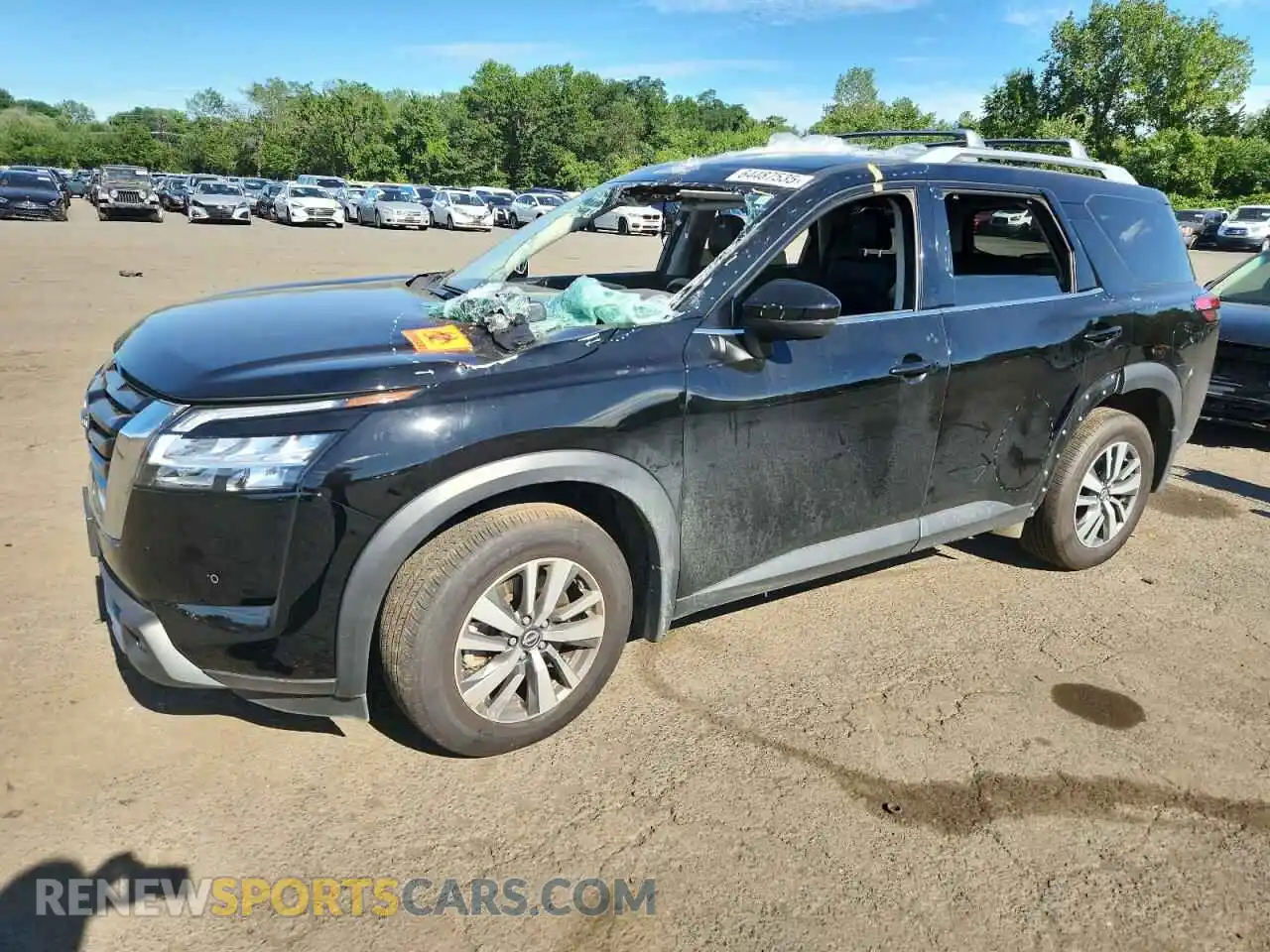 1 Photograph of a damaged car 5N1DR3CC9RC211333 NISSAN PATHFINDER 2024