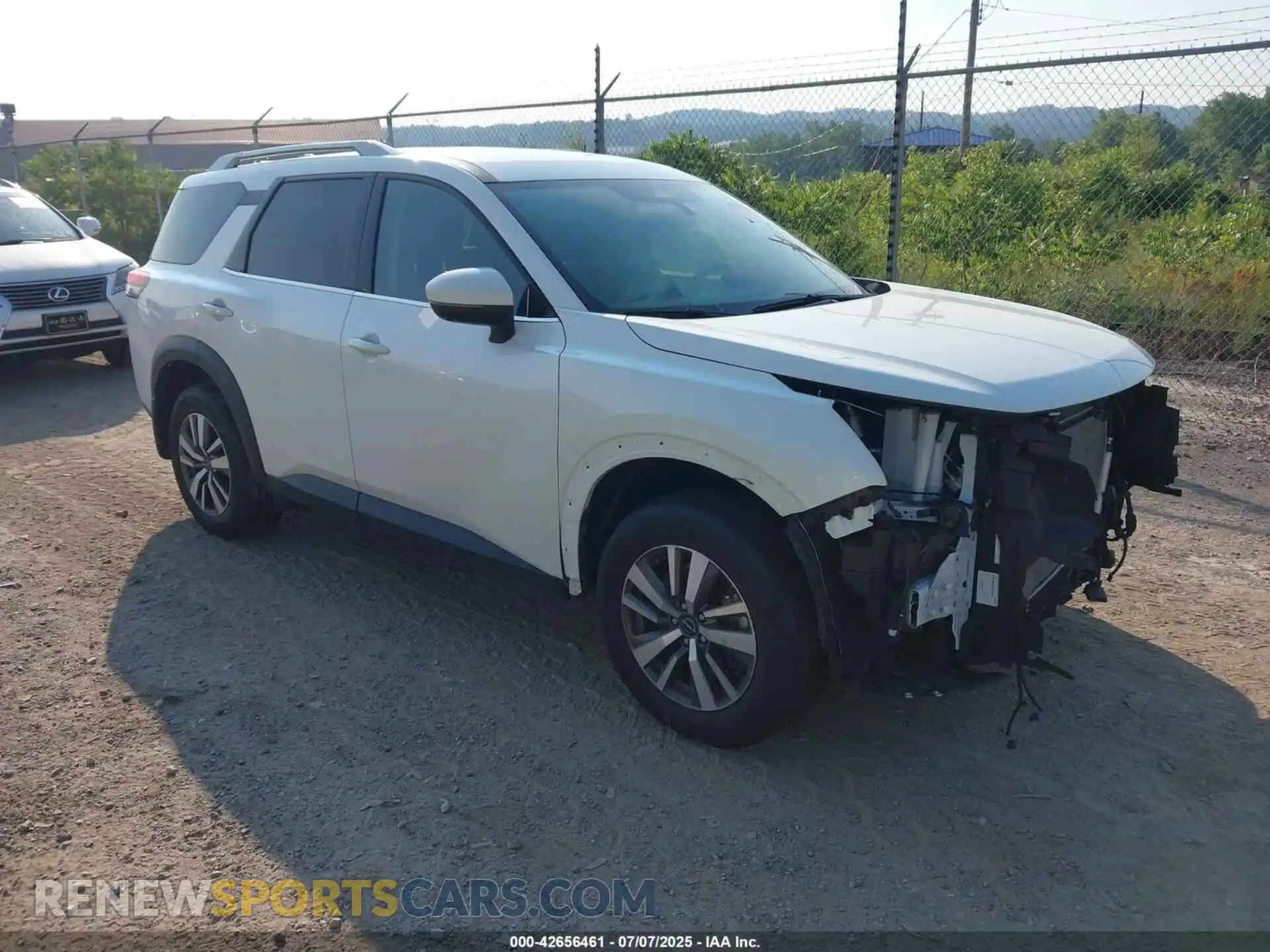 1 Photograph of a damaged car 5N1DR3CC9RC255672 NISSAN PATHFINDER 2024