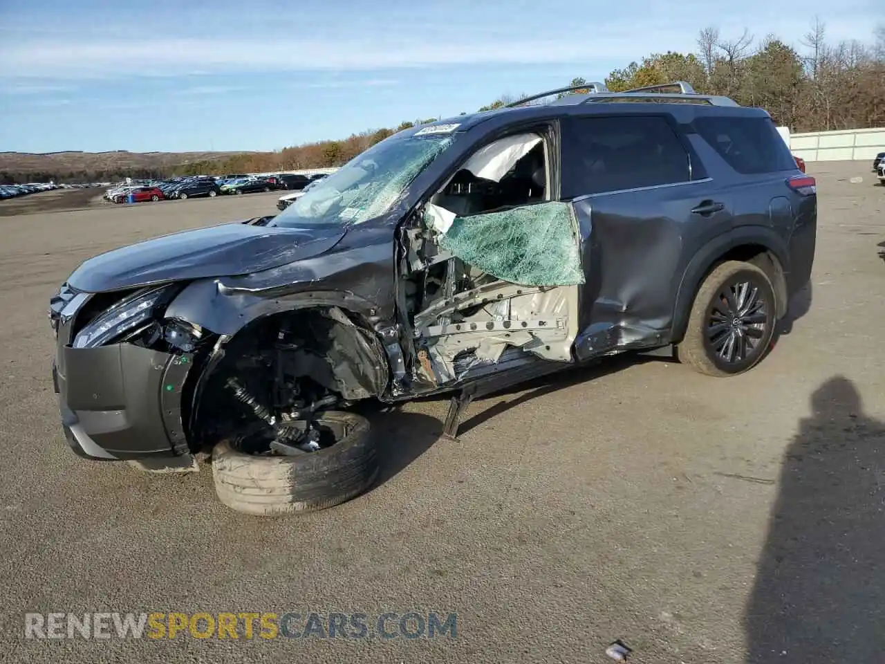 1 Photograph of a damaged car 5N1DR3CD2RC206418 NISSAN PATHFINDER 2024
