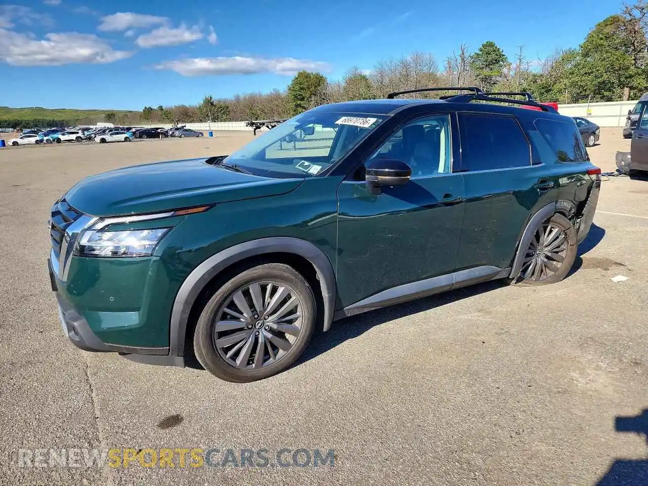 1 Photograph of a damaged car 5N1DR3CD2RC263671 NISSAN PATHFINDER 2024