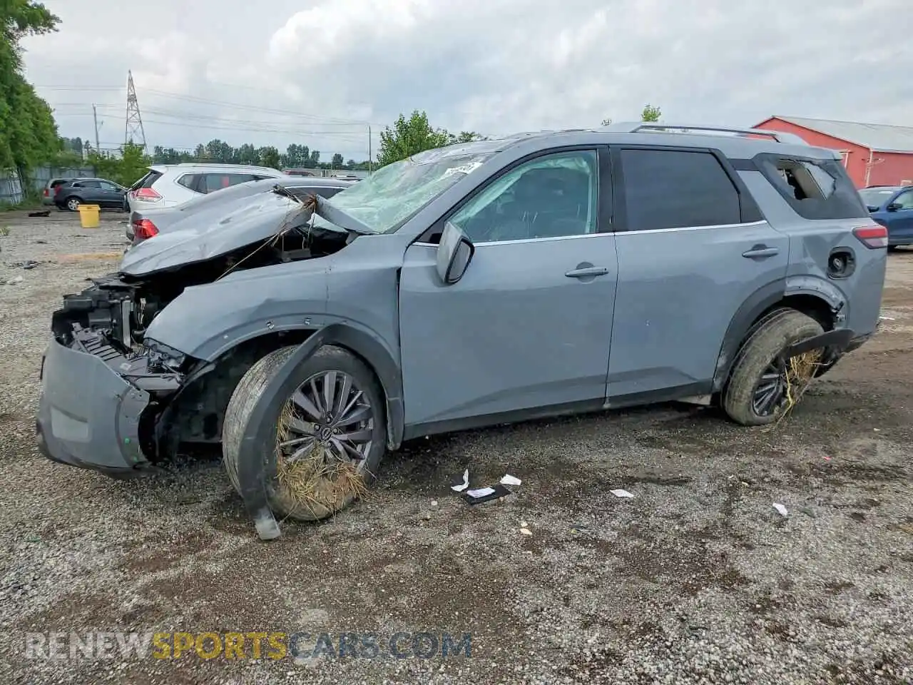 1 Photograph of a damaged car 5N1DR3CE9RC258654 NISSAN PATHFINDER 2024