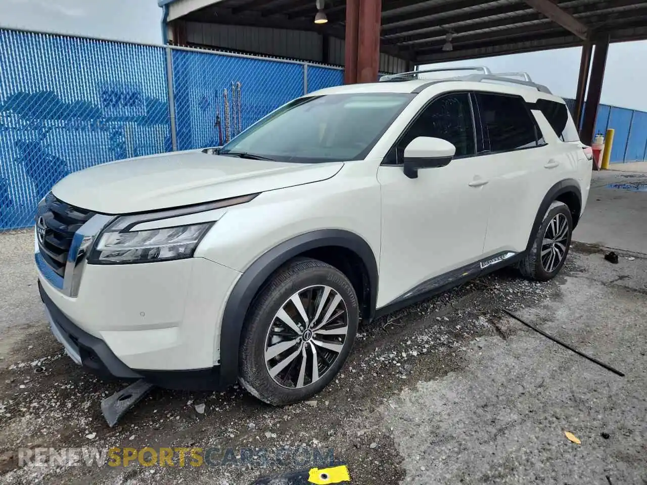 1 Photograph of a damaged car 5N1DR3DG1RC242528 NISSAN PATHFINDER 2024