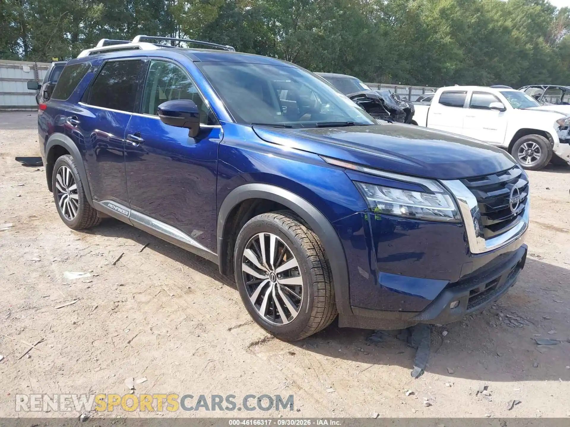 1 Photograph of a damaged car 5N1DR3DH3RC211581 NISSAN PATHFINDER 2024