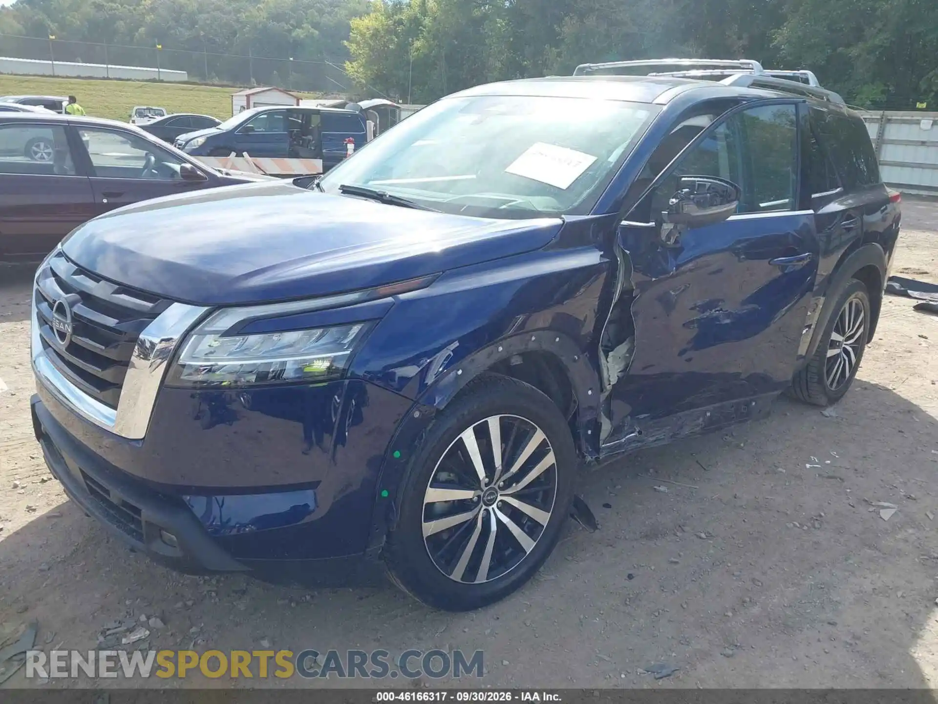 2 Photograph of a damaged car 5N1DR3DH3RC211581 NISSAN PATHFINDER 2024