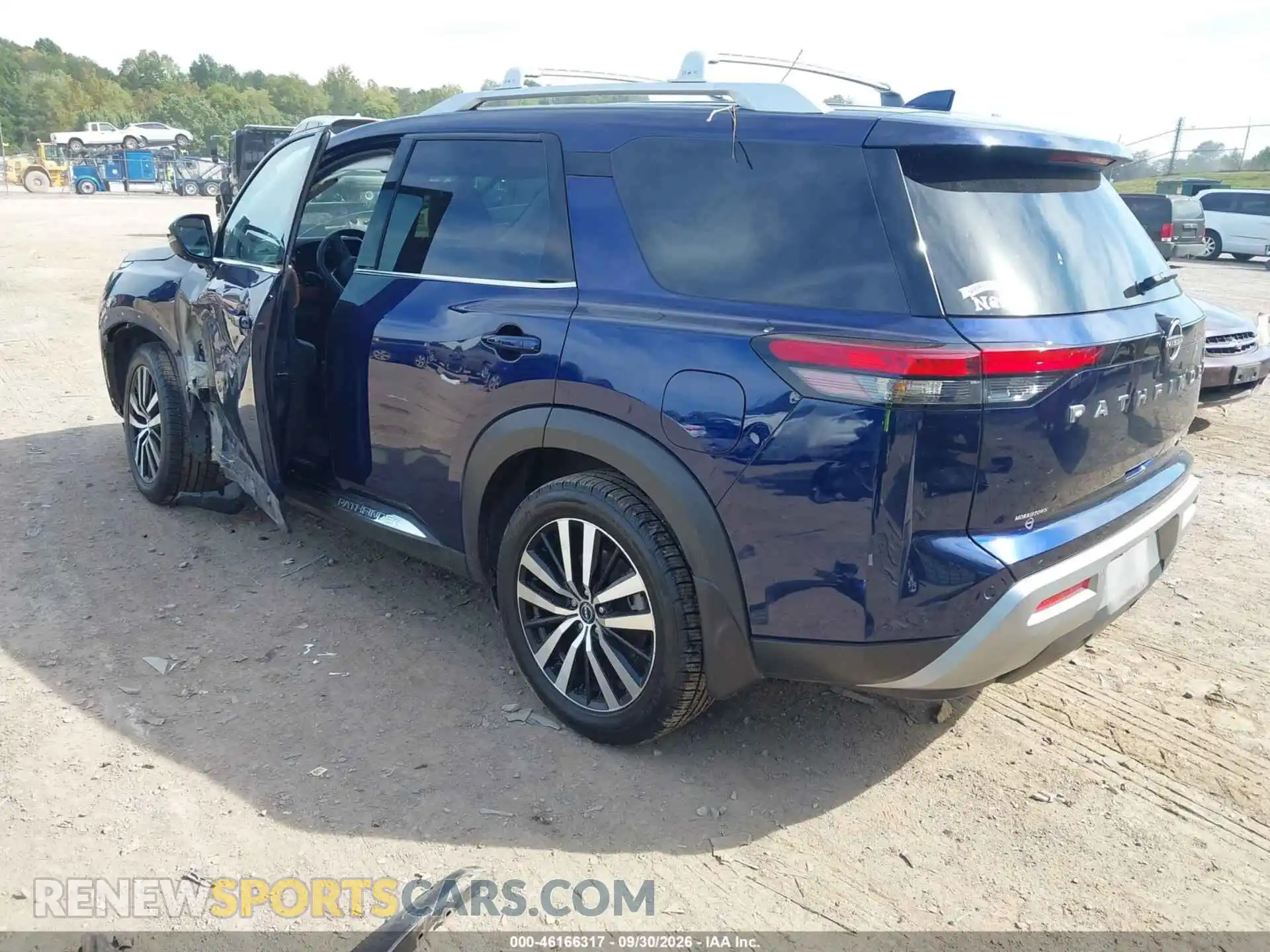 3 Photograph of a damaged car 5N1DR3DH3RC211581 NISSAN PATHFINDER 2024