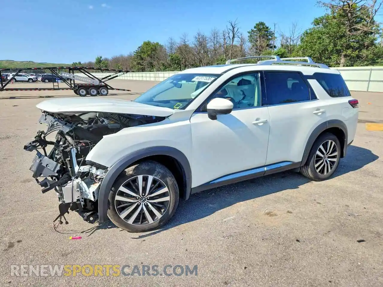 1 Photograph of a damaged car 5N1DR3DKXRC239177 NISSAN PATHFINDER 2024