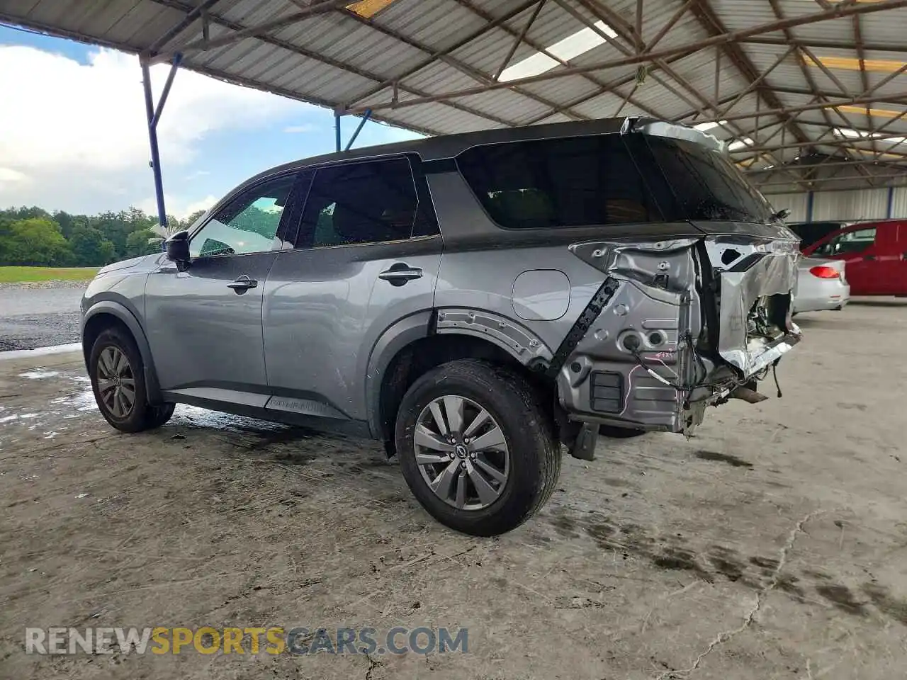 2 fotografías del automóvil dañado 5N1DR3AA2SC256816 NISSAN PATHFINDER 2025