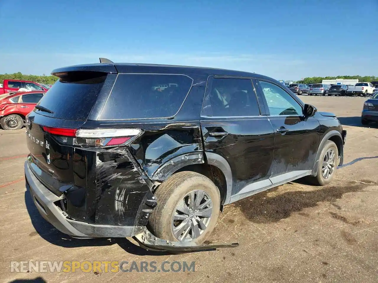 3 Photograph of a damaged car 5N1DR3AC1SC263094 NISSAN PATHFINDER 2025