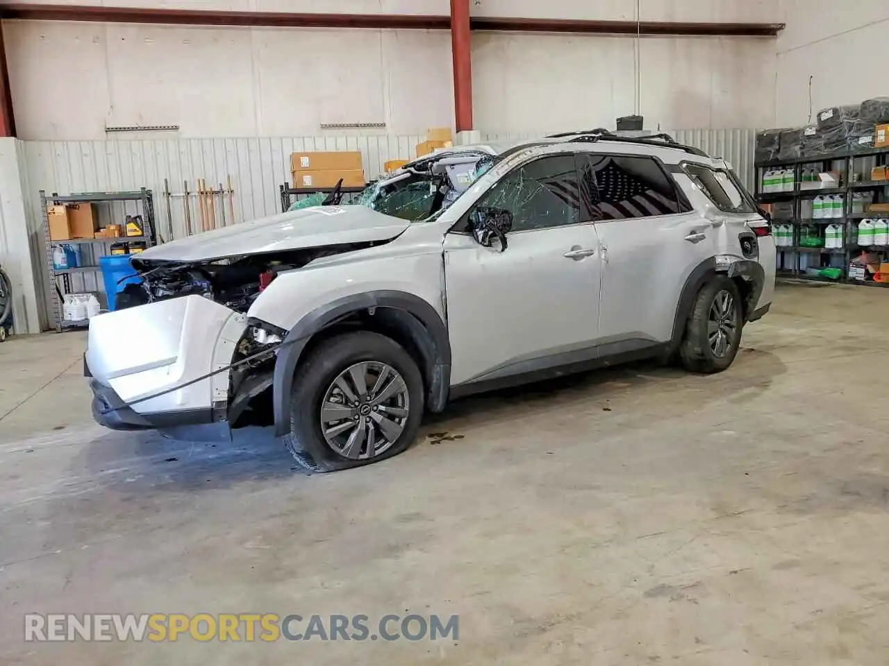 1 Photograph of a damaged car 5N1DR3BA1SC299848 NISSAN PATHFINDER 2025