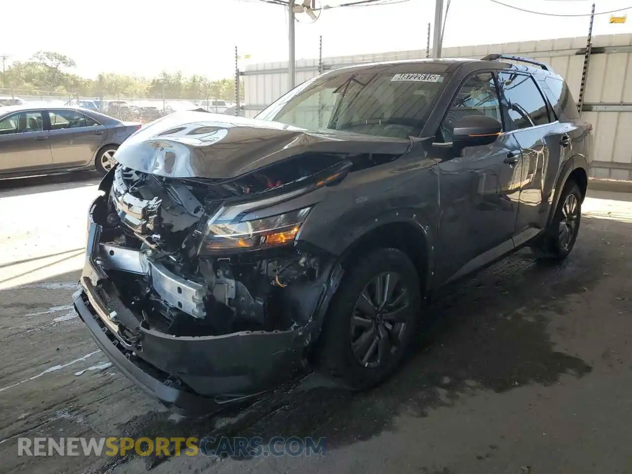 1 Photograph of a damaged car 5N1DR3BA4SC228403 NISSAN PATHFINDER 2025