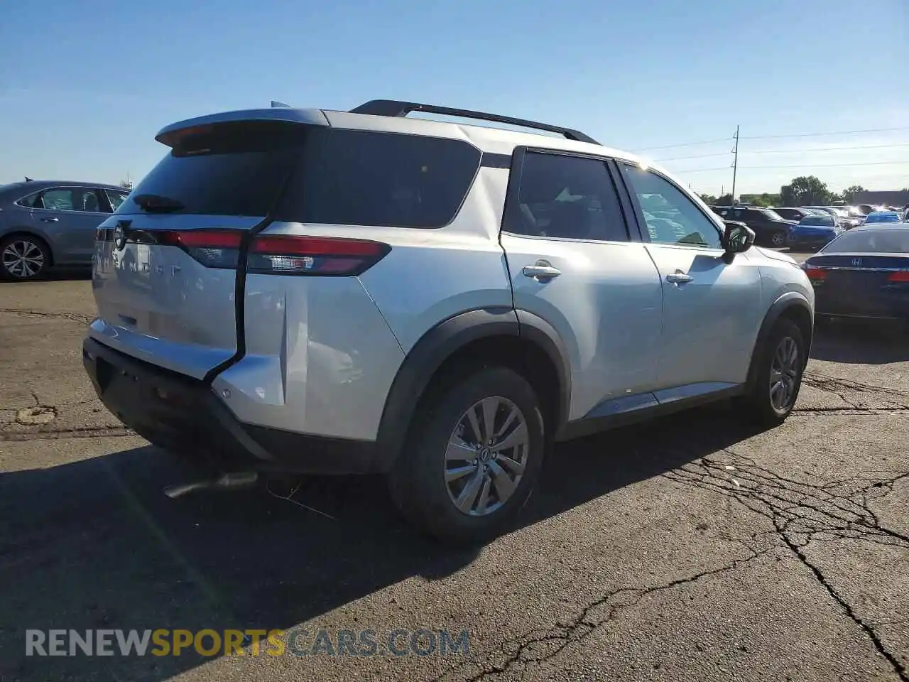 3 Photograph of a damaged car 5N1DR3BA6SC274640 NISSAN PATHFINDER 2025
