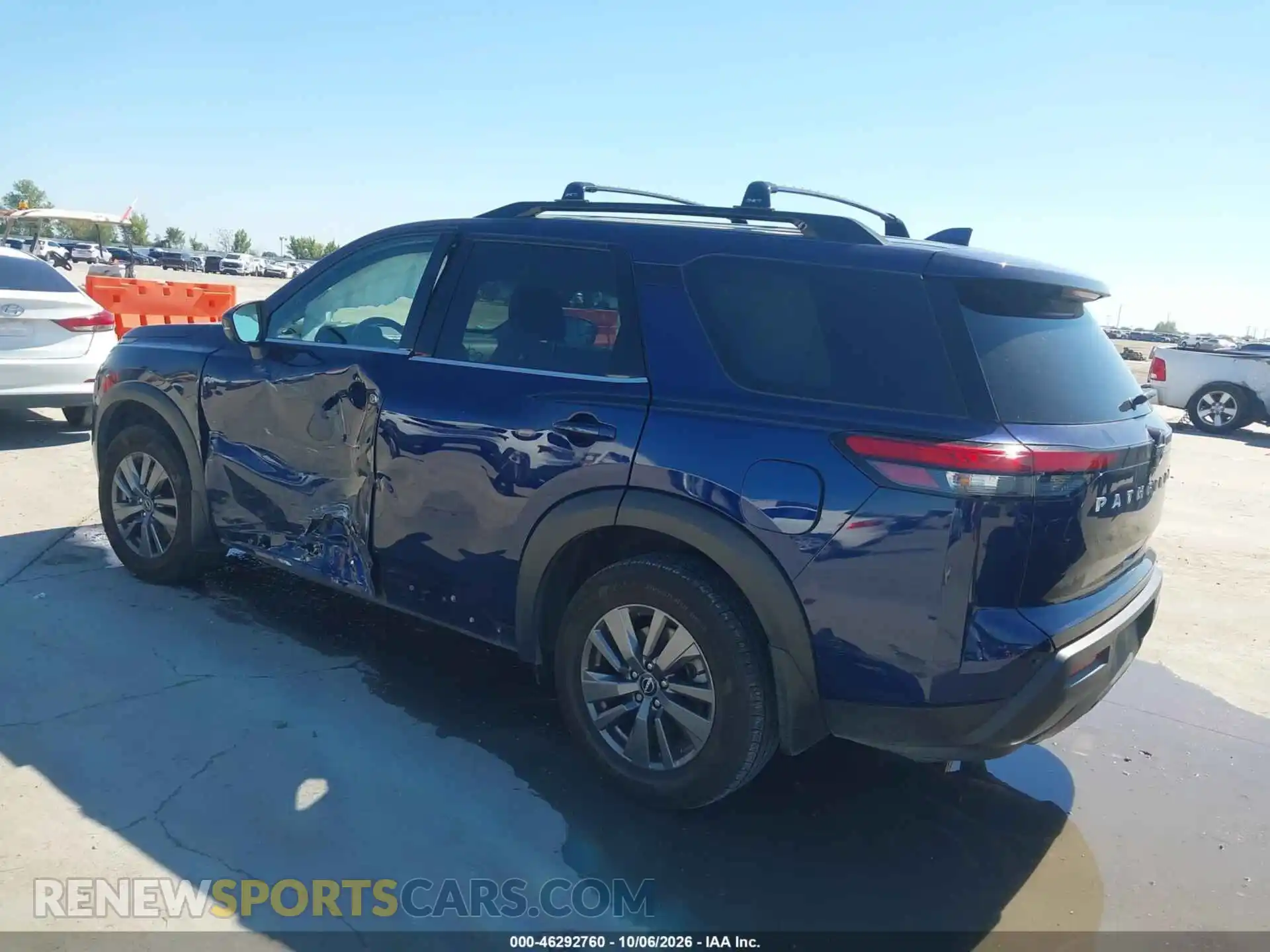 3 Photograph of a damaged car 5N1DR3BA6SC284231 NISSAN PATHFINDER 2025