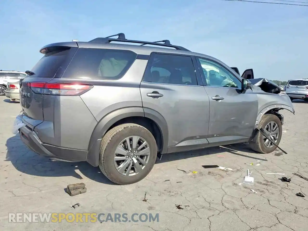 3 fotografías del automóvil dañado 5N1DR3BA6SC309712 NISSAN PATHFINDER 2025