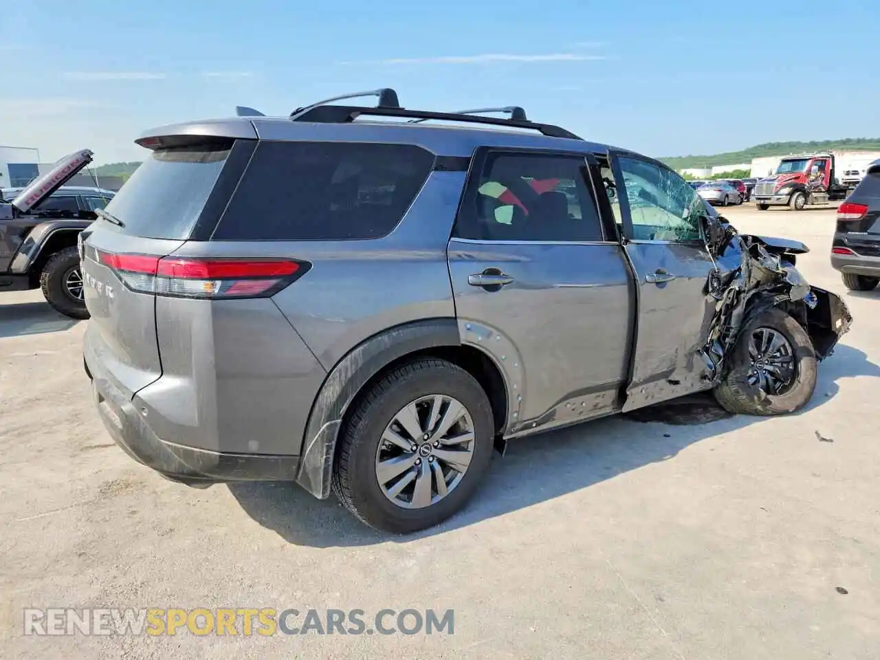 3 Photograph of a damaged car 5N1DR3BA7SC308407 NISSAN PATHFINDER 2025