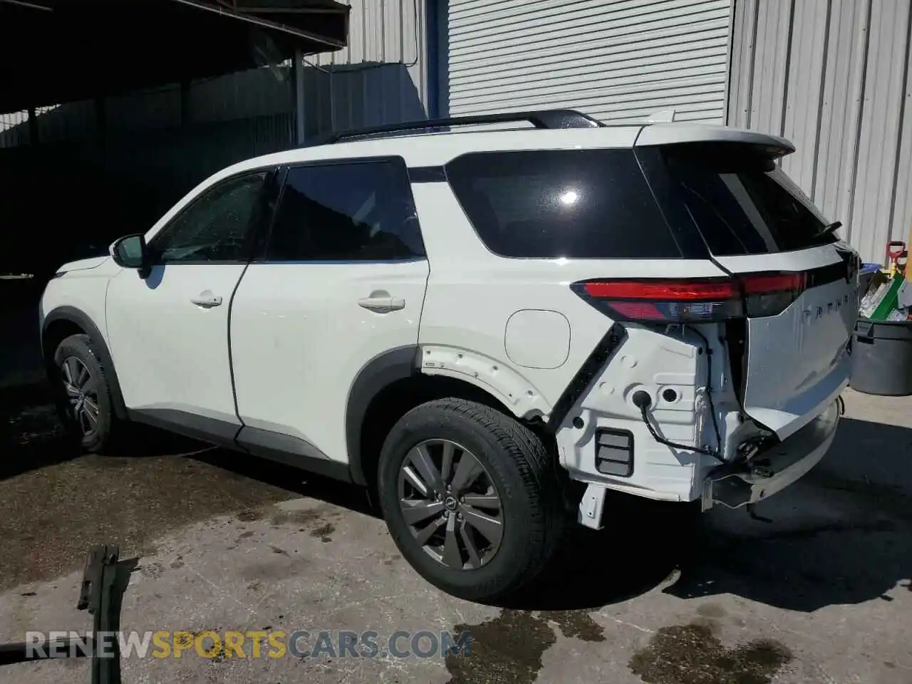 2 Photograph of a damaged car 5N1DR3BA8SC206744 NISSAN PATHFINDER 2025