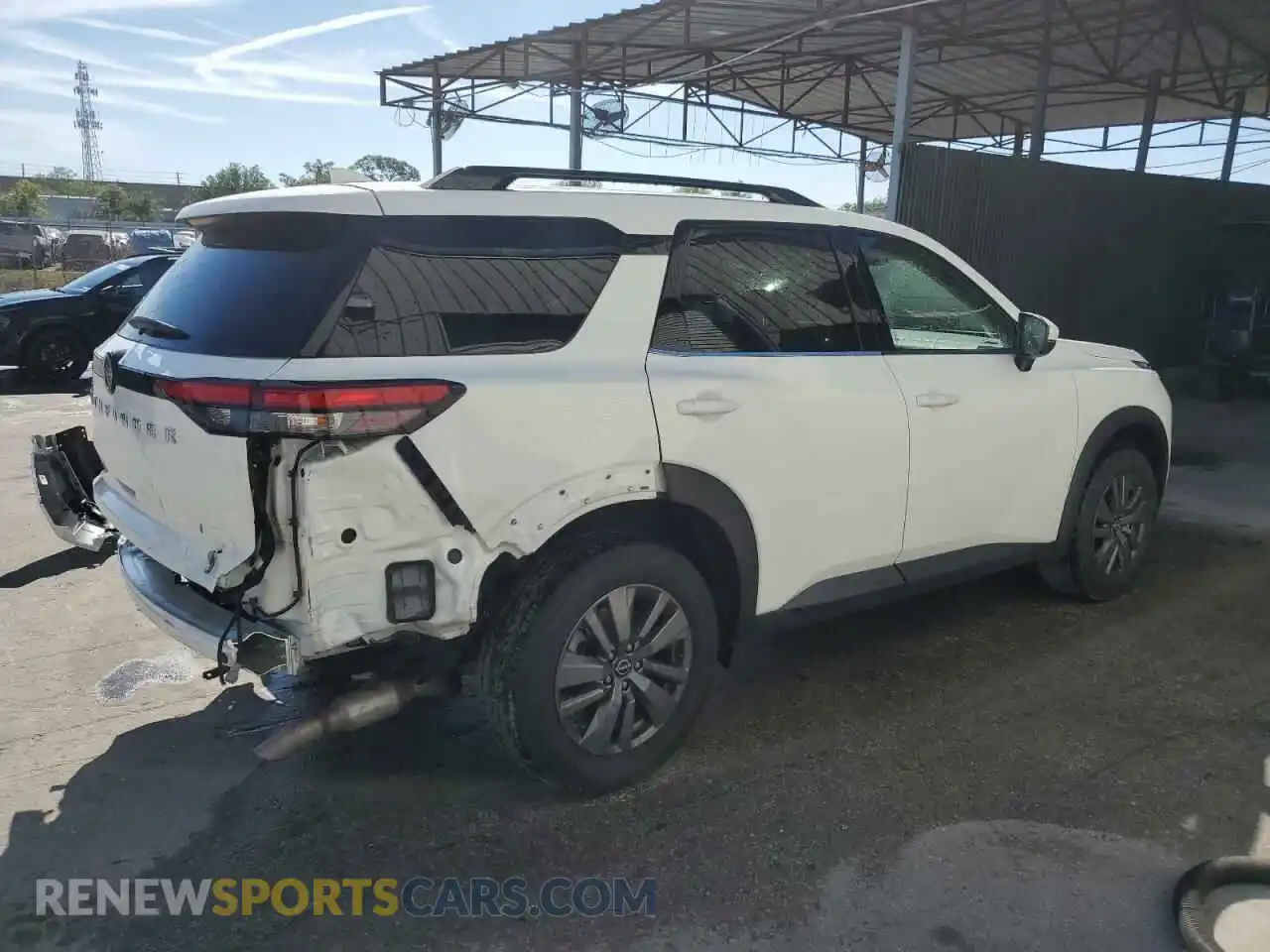 3 Photograph of a damaged car 5N1DR3BA8SC206744 NISSAN PATHFINDER 2025