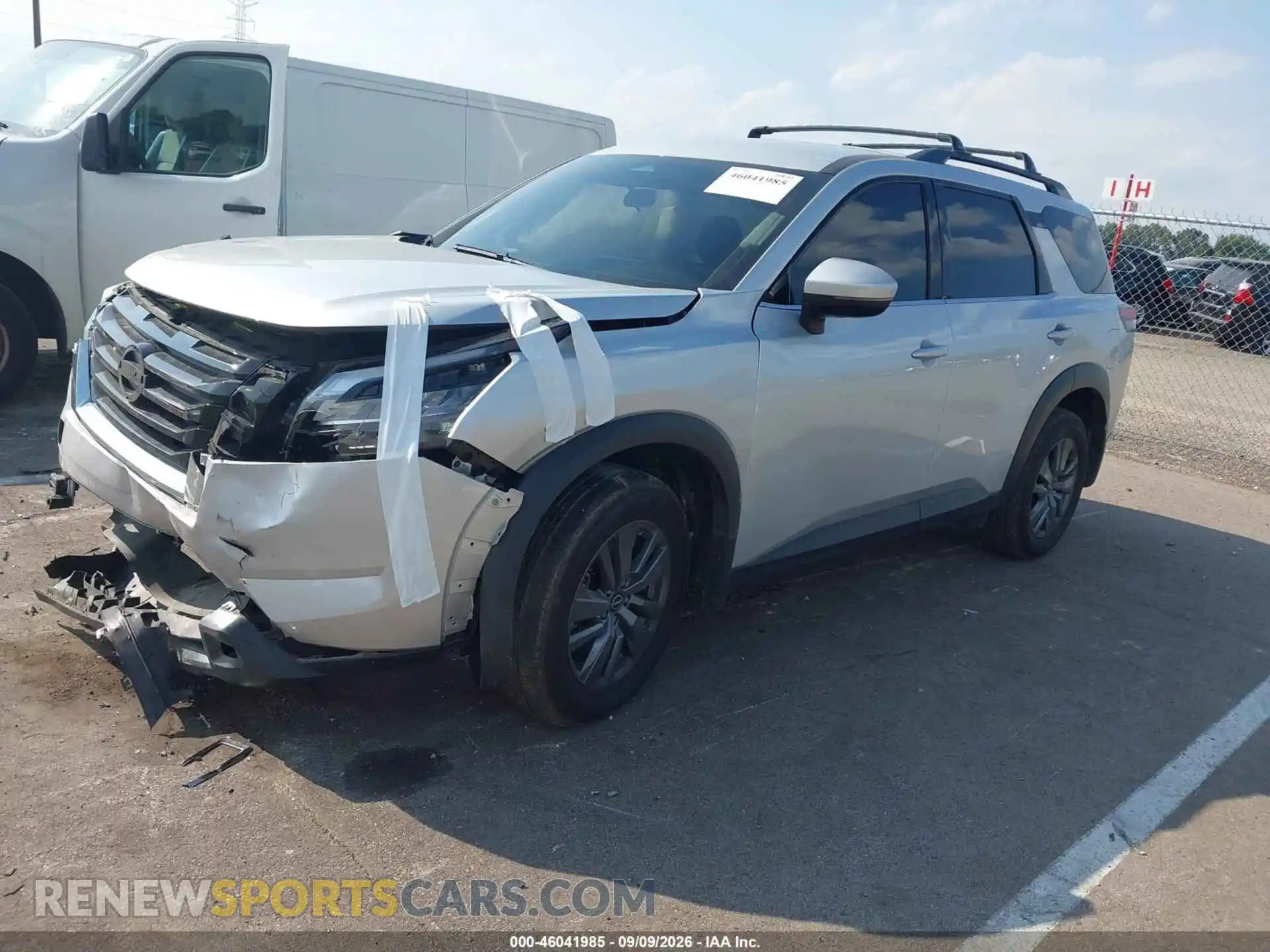 2 fotografías del automóvil dañado 5N1DR3BC7SC296583 NISSAN PATHFINDER 2025