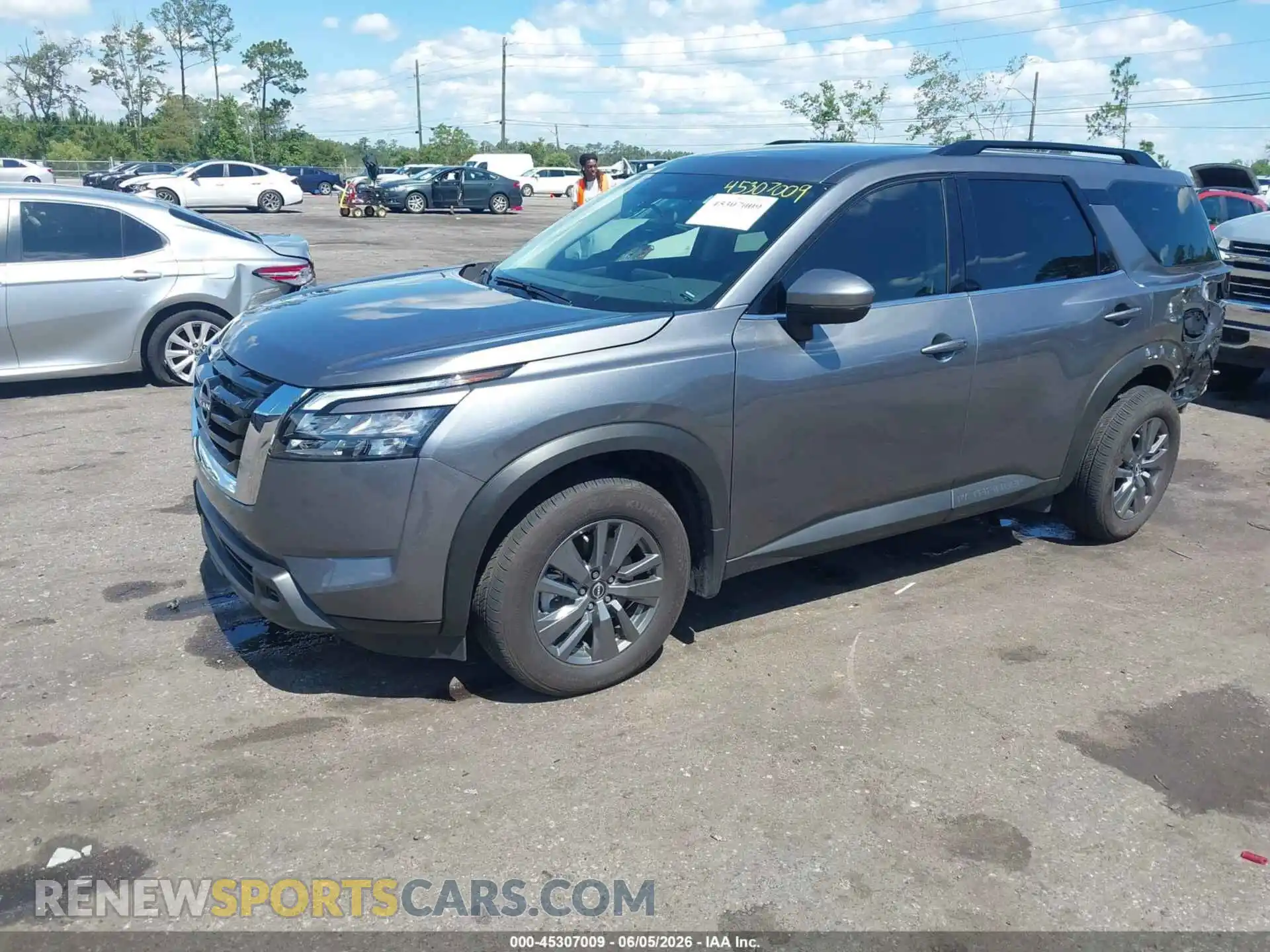 2 Photograph of a damaged car 5N1DR3BC9SC293314 NISSAN PATHFINDER 2025