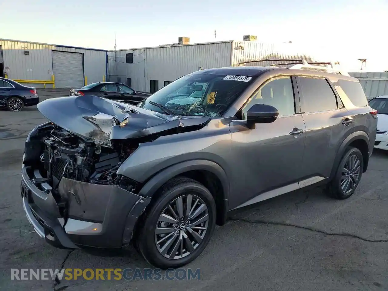 1 Photograph of a damaged car 5N1DR3CB1SC203448 NISSAN PATHFINDER 2025
