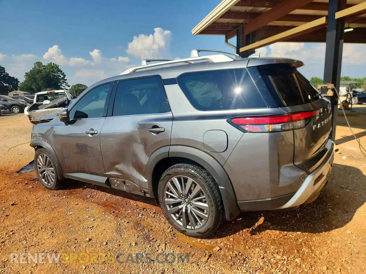 2 fotografías del automóvil dañado 5N1DR3CB6SC203039 NISSAN PATHFINDER 2025