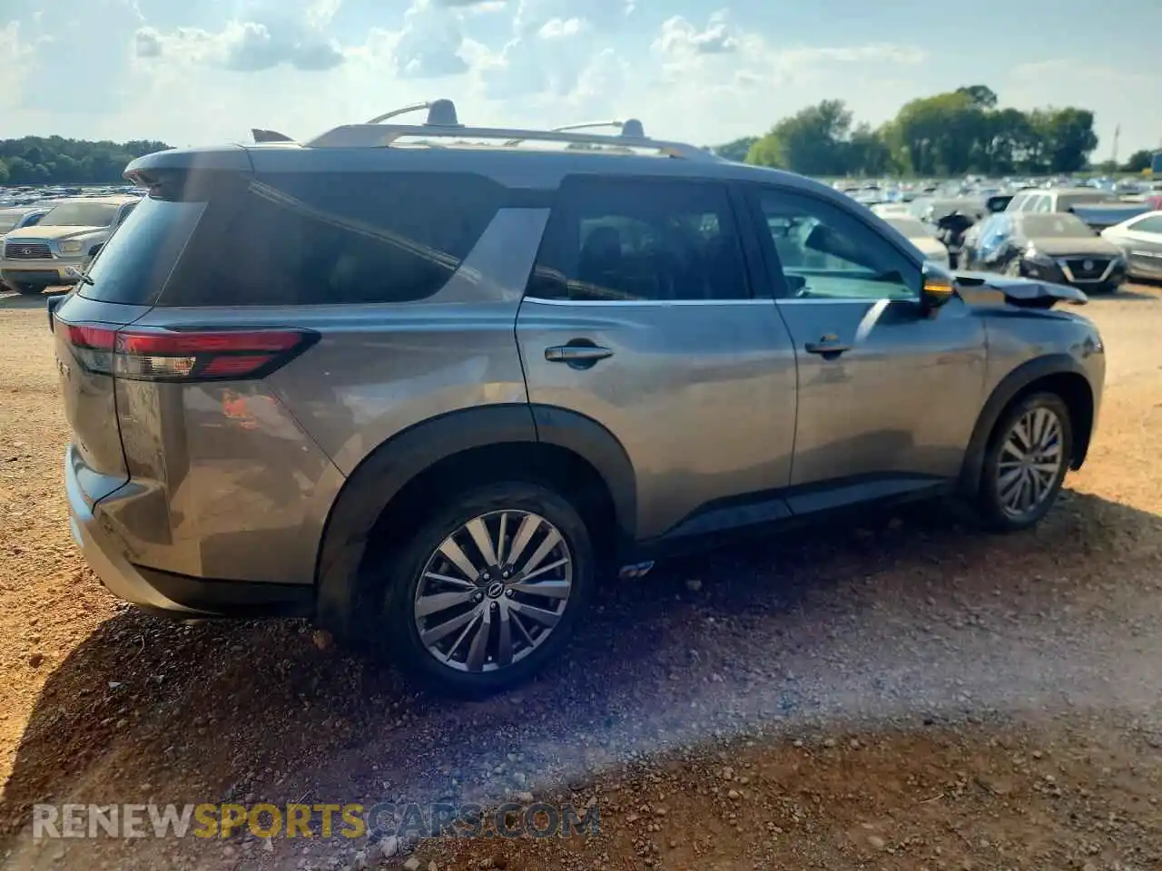 3 fotografías del automóvil dañado 5N1DR3CB6SC203039 NISSAN PATHFINDER 2025