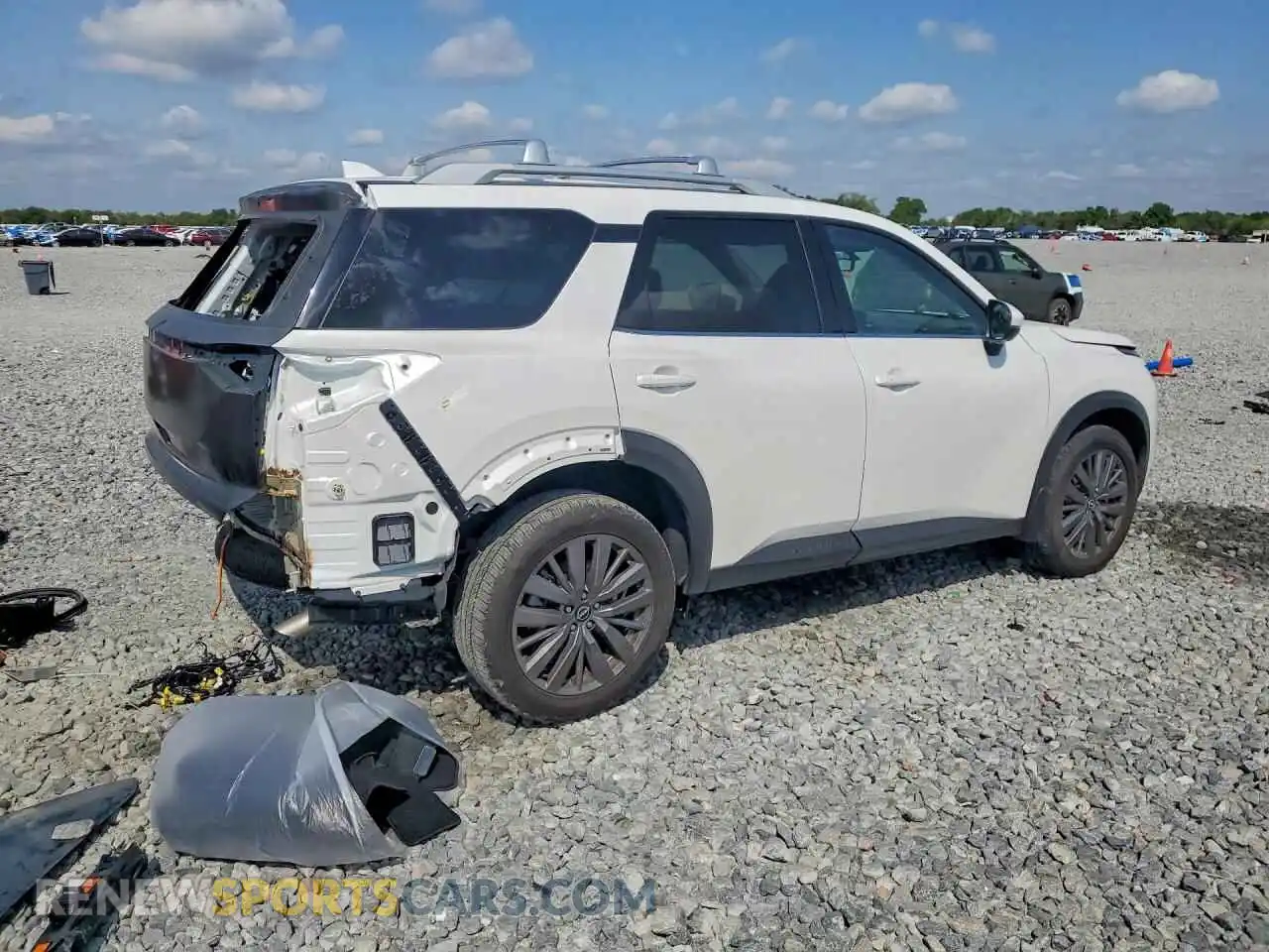 3 Photograph of a damaged car 5N1DR3CD2SC260680 NISSAN PATHFINDER 2025